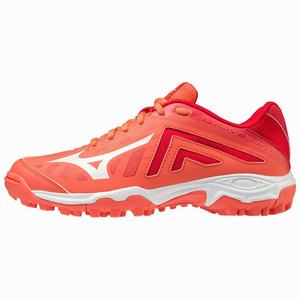 Scarpe Hockey Mizuno Wave Lynx Uomo Corallo / Bianche | DYRAPG236