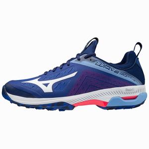 Scarpe Hockey Mizuno Wave Panthera Uomo Blu / Bianche / Rosa | SVLQWI708