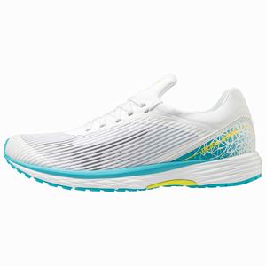 Scarpe Running Mizuno Duel Sonic Donna Bianche / Blu | RSEJUA564