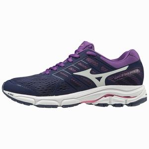 Scarpe Running Mizuno WAVE EQUATE 3 Donna Blu Marino / Viola | DMVLXT493