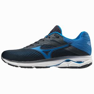 Scarpe Running Mizuno WAVE RIDER 23 Uomo Blu Marino / Bianche | LYWSVH675