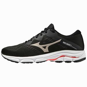 Scarpe Running Mizuno Wave Equate 5 Donna Nere / Oro / Rosse | PXZFOH170