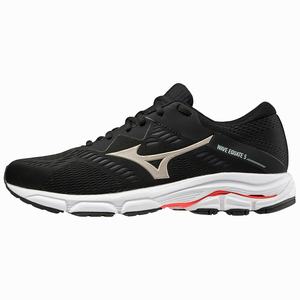 Scarpe Running Mizuno Wave Equate 5 Uomo Nere / Oro / Rosse | QRMWZD920