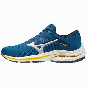 Scarpe Running Mizuno Wave Inspire 17 Uomo Blu / Argento | HKTLEF072