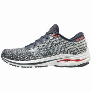 Scarpe Running Mizuno Wave Inspire 17 WAVEKNIT Uomo Grigie / Bianche | EILQAJ062