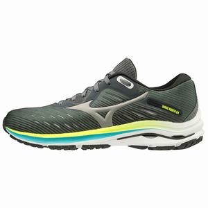 Scarpe Running Mizuno Wave Rider 24 D (Wide) Donna Verdi | RMENYS142