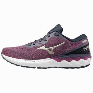 Scarpe Running Mizuno Wave Skyrise 2 Donna Rosa / Oro / Blu Marino | RSICTW432