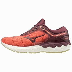 Scarpe Running Mizuno Wave Skyrise Donna Arancioni / Bordeaux | IWSZRP138