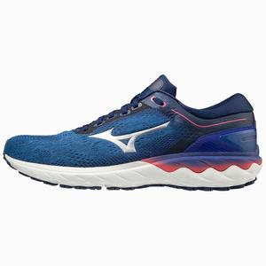 Scarpe Running Mizuno Wave Skyrise Uomo Blu / Rosa | PZIDQS302