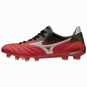 Scarpe da Calcio Mizuno MORELIA NEO II JAPAN Uomo Rosse / Argento / Nere | TYPFGK893