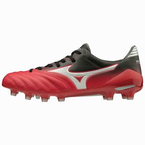 Scarpe da Calcio Mizuno MORELIA NEO II MD Donna Rosse / Argento / Nere | CSRNMD078