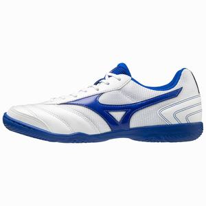 Scarpe da Calcio Mizuno MRL Sala Club IN Uomo Bianche / Blu | LQZGUF715