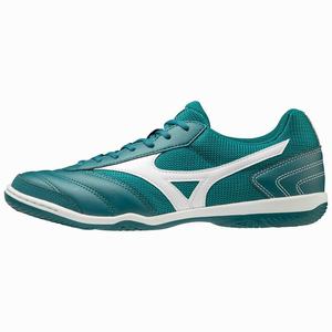 Scarpe da Calcio Mizuno MRL Sala Club IN Donna Verde Acqua / Bianche | RASQYZ057