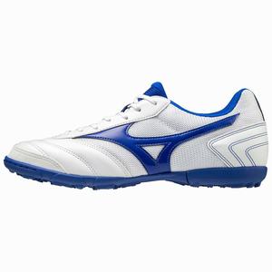 Scarpe da Calcio Mizuno MRL Sala Club TF Donna Bianche / Blu | LVEKGZ814