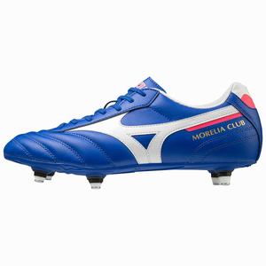 Scarpe da Calcio Mizuno Morelia II Club SI Uomo Blu / Bianche | LDWPOC807