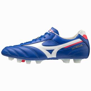 Scarpe da Calcio Mizuno Morelia II Elite Uomo Blu / Bianche | OLPAIV152