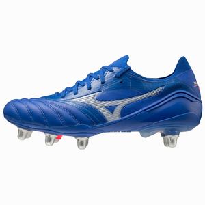 Scarpe da Calcio Mizuno Morelia Neo 3 beta Elite SI Uomo Blu / Bianche | YJPACX536