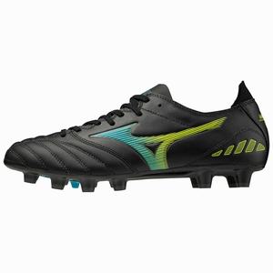 Scarpe da Calcio Mizuno Morelia Neo Iii Pro Uomo Nere / Blu Verde Acqua | KSVOMH480