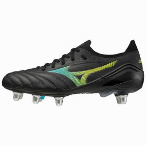 Scarpe da Calcio Mizuno Morelia Neo Iii Beta Elite Si Uomo Nere / Blu Verde Acqua | SFACVW958