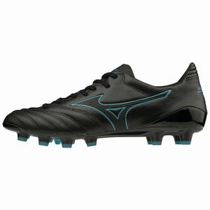 Scarpe da Calcio Mizuno Morelia Neo KL II Uomo Nere / Blu Verde Acqua | UIKFTC908