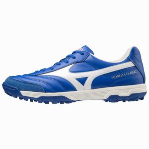 Scarpe da Calcio Mizuno Morelia Sala Classiche TF Donna Blu / Bianche | SAUZCW206