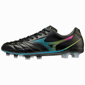 Scarpe da Calcio Mizuno Rebula Cup Elite Donna Nere / Blu Verde Acqua | DSOZXI126