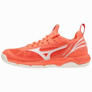 Scarpe da Pallavolo Mizuno WAVE LUMINOUS Donna Corallo / Bianche | ZHGNLT728