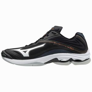 Scarpe da Pallavolo Mizuno Wave Lightning Z6 Uomo Nere / Bianche | EICFGD947