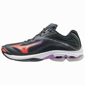 Scarpe da Pallavolo Mizuno Wave Lightning Z6 Donna Blu Marino / Corallo | MLFVBQ658