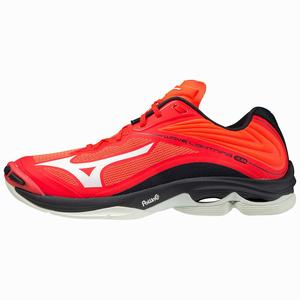 Scarpe da Pallavolo Mizuno Wave Lightning Z6 Uomo Arancioni / Bianche / Blu | OIFNPY523