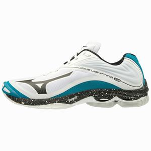 Scarpe da Pallavolo Mizuno Wave Lightning Z6 Uomo Bianche / Nere / Blu | RGJUND365