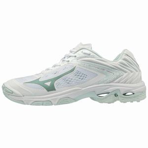 Scarpe da Pallavolo Mizuno Wave Lightning Z5 Mid Donna Bianche | ZONTLJ502