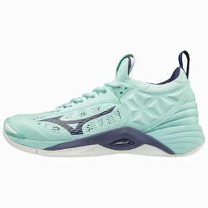 Scarpe da Pallavolo Mizuno Wave Momentum Donna Blu Bianche | KRWSIO871