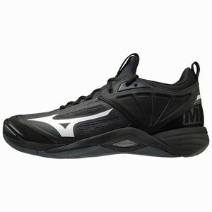 Scarpe da Pallavolo Mizuno Wave Momentum 2 Uomo Nere / Bianche | MCPHEQ649