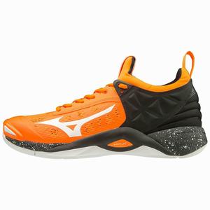 Scarpe da Pallavolo Mizuno Wave Momentum Donna Arancioni / Bianche / Nere | RSMWJK075