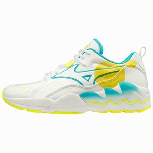 Sneakers Mizuno Wave Rider 1 Shape of Time Donna Bianche / Gialle | INVBFC957